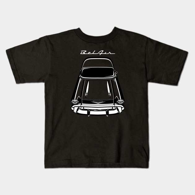 Chevrolet Bel Air 1957 Kids T-Shirt by V8social